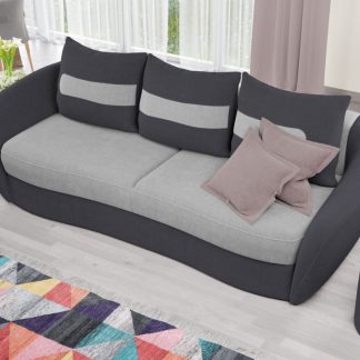 Canapea Velur Gri Deschis / Gri
