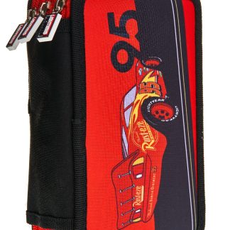 Penar cu 3 fermoare, echipat, 39 piese, Cars