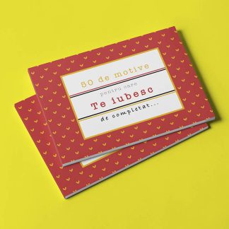 Carte cadou Iubita 50 Motive pentru care te iubesc