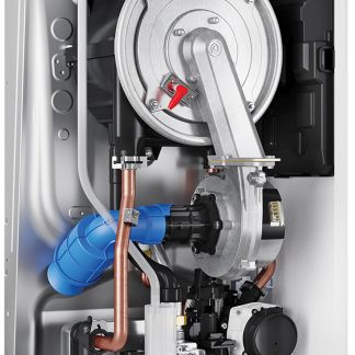 Centrala în condensare Chaffoteaux Inoa S 24 KW cu noul schimbător de căldură din oțel-inox  Complet Cu Kit Evacuare Gaze Arse