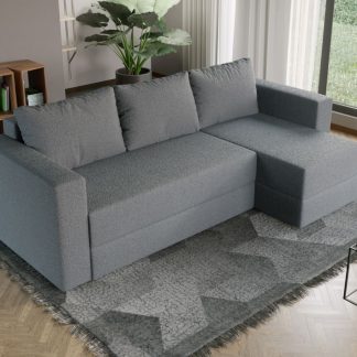 Coltar Extensibil Alfa plusat aspect lana gri