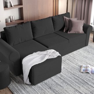 Coltar Extensibil Bonito Gri Antracit