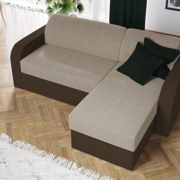 Coltar Extensibil Zoy Crem / Maro
