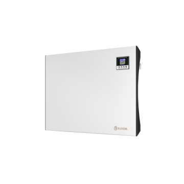 Convector de perete cu control electronic ELDOM WI FI RH01W15W 1500W digital ecran color TFT