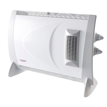 Convector electric de podea TESY CN 202 ZF 2000 W 4 trepte de putere Termostat de siguranta Termostat reglabil Protectie anti-inghet