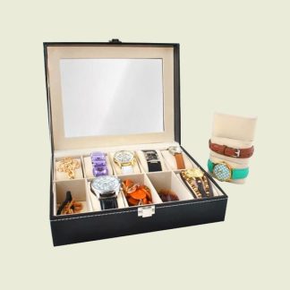 Cutie ceasuri Watch My Style, 10 compartimente