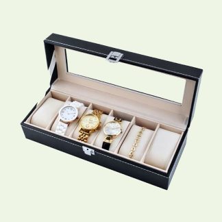 Cutie ceasuri Watch My Style, 6 compartimente