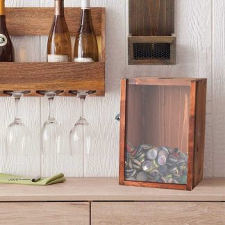 Cutie de colectie Capace de bere, cu deschizator