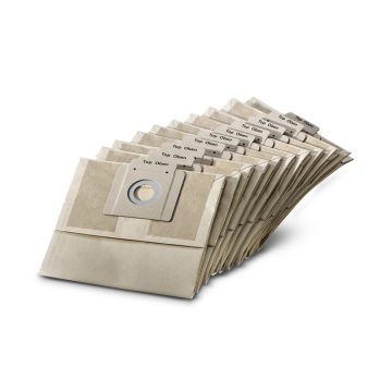 Kärcher - Pungi filtru dur 10 buc. BV 5/1, 10 Bucată, BDP 43/450, BDS 43/Duo, BDS 43/180, BV