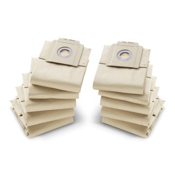 Kärcher - Pungi de hartie pentru filtru 10 buc. K, 10 Bucată, T 7/1, T 9/1, T 10/1