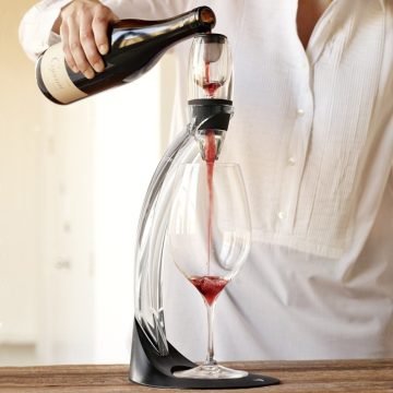 Decantor vin cu suport arcuit - Mikamax