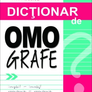 Dicţionar de omografe