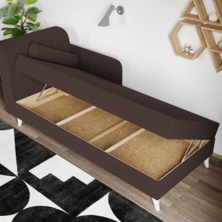 Divan / Pat o persoana tapitat Maro Round Rabatabil