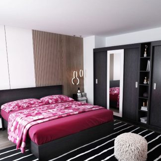 Set Mobila Dormitor Bingo F Netapitat 6 piese