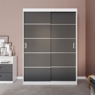 Dulap Avangard 138 usi gri