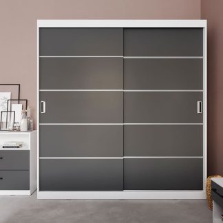 Dulap Avangard 184 usi gri