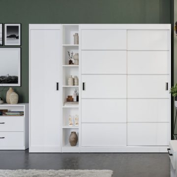 Dulap Nordis 210 usi albe