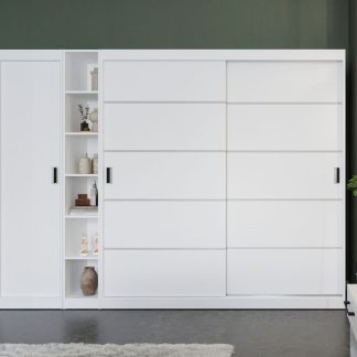 Dulap Nordis 256 usi albe