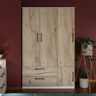 Dulap Relax Alb / Stejar k02 - C124/02