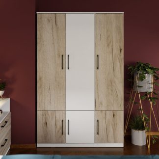 Dulap Relax Alb / Stejar k02 - C124/03