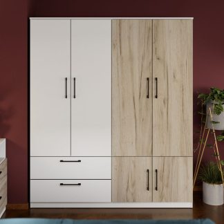 Dulap Relax Alb / Stejar k02 - C164/02