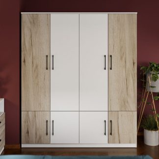 Dulap Relax Alb / Stejar k02 - C164/04