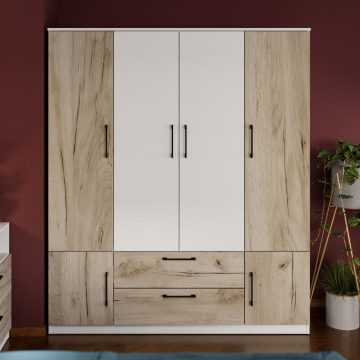 Dulap Relax Alb / Stejar k02 - C165/01