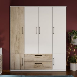 Dulap Relax Alb / Stejar k02 - C165/02