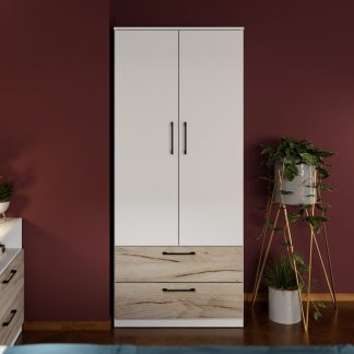 Dulap Relax Alb / Stejar k02 - C83/01