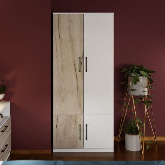 Dulap Relax Alb / Stejar k02 - C83/03