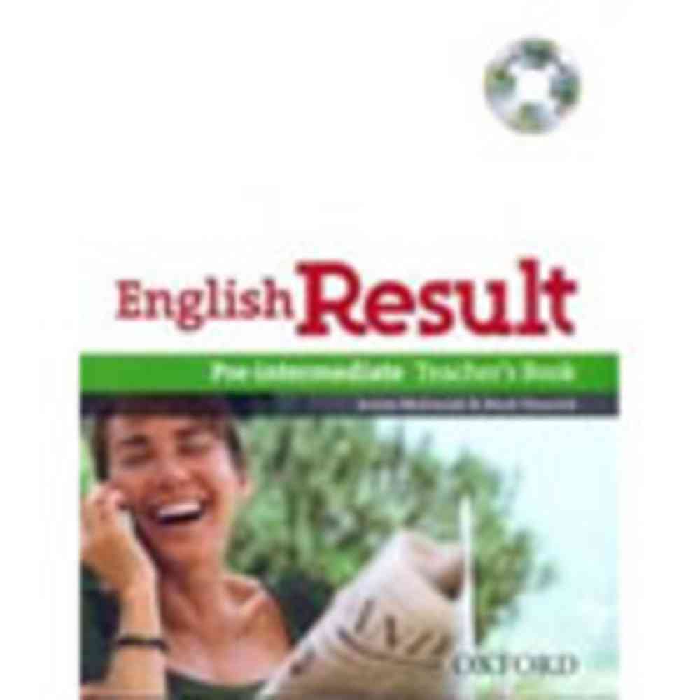English Result Pre-Intermediate: Teacher's Resource Pack with DVD and Photocopiable Materials Book- REDUCERE 50%