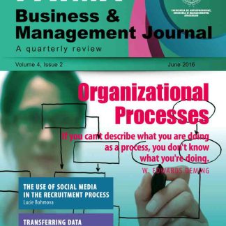 FAIMA Business & Management Journal – volume 4, issue 2 – June 2016