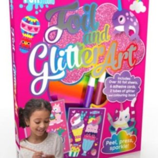 Folder of Fun: Foil and Glitter Art