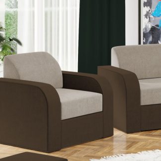 Fotoliu Mini Crem / Maro