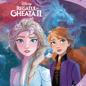 Regatul de gheata II. Citeste, coloreaza, lipeste