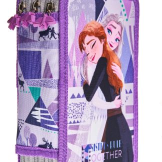 Penar cu 3 fermoare, echipat, 39 piese, Frozen