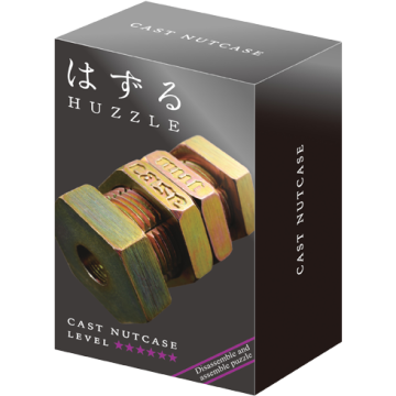 Hanayama Huzzle Cast NUTCASE