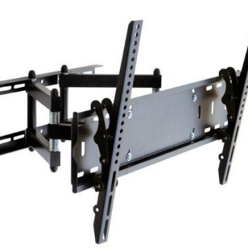 Suport Perete Omega OUTV600FM, 30inch - 65inch, 45 Kg (Negru)