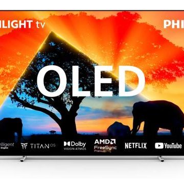 Televizor OLED Philips 122 cm (48inch) 48OLED769/12, Ultra HD 4K, Smart TV, Ambilight TV, WiFi, CI+