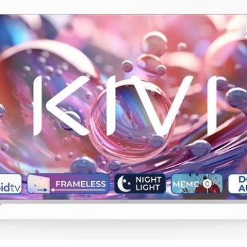 Televizor LED KIVI 139 cm (55inch) 55U760QW, Ultra HD 4K, Smart TV, WiFi