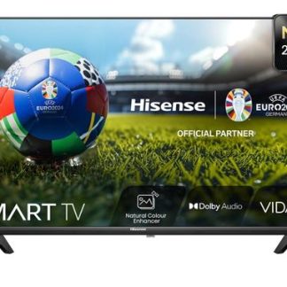 Televizor LED Hisense 80 cm (32inch) 32A4N, HD Ready, Smart TV, WiFi