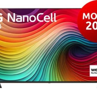Televizor NanoCell LED LG 139 cm (55inch) 55NANO82T3B, Ultra HD 4K, Smart TV, WiFi, CI+