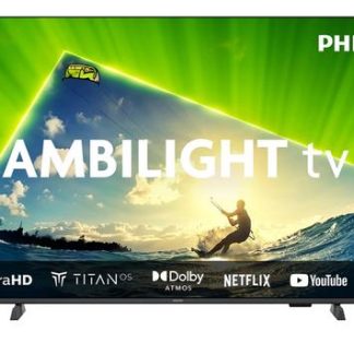Televizor QLED Philips 139 cm (55inch) 55PUS8209/12, Ultra HD 4K, Smart TV, Ambilight, WiFi, CI+