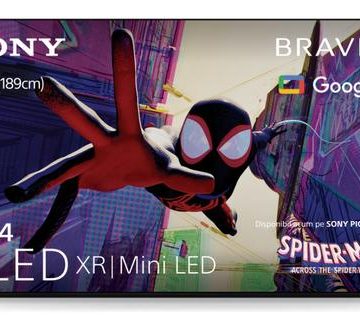 Televizor QLED Mini LED Sony 190 cm (75inch) 75XR90, Ultra HD 4K, Smart TV, WiFi, CI+