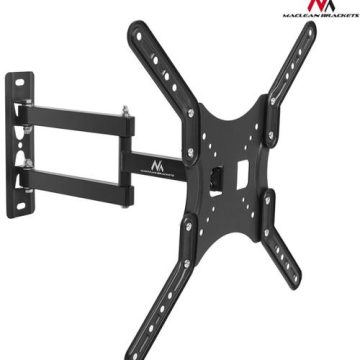 Suport Perete Maclean MC-759, 13inch - 55inch, 30 Kg (Negru)