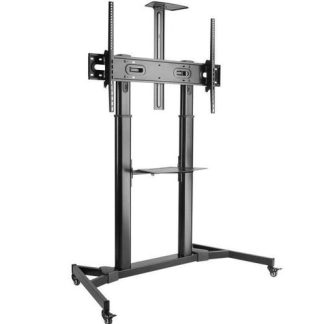 Stand TV Podea SBOX FS-3610, Mobil, 60inch - 100inch, 100Kg (Negru)