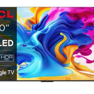 Televizor QLED TCL 127 cm (50inch) 50C645, Ultra HD 4K, Smart TV, WiFi, CI+
