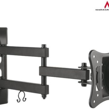 Suport Perete Maclean MC-719, 13inch - 27inch, 15 Kg (Negru)