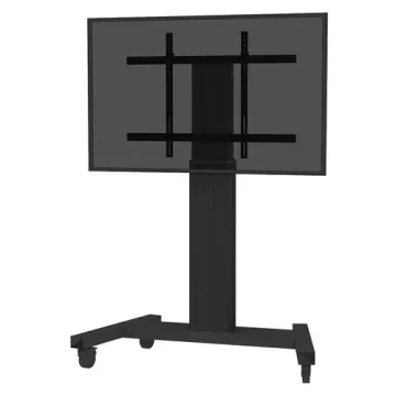Suport mobil motorizat pentru TV, NewStar, pentru ecran de 42 inch-100inch, negru
