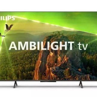 Televizor LED Philips 109 cm (43inch) 43PUS8118/12, Ultra HD 4K, Smart TV, Ambilight pe 3 laturi, WiFi, CI+